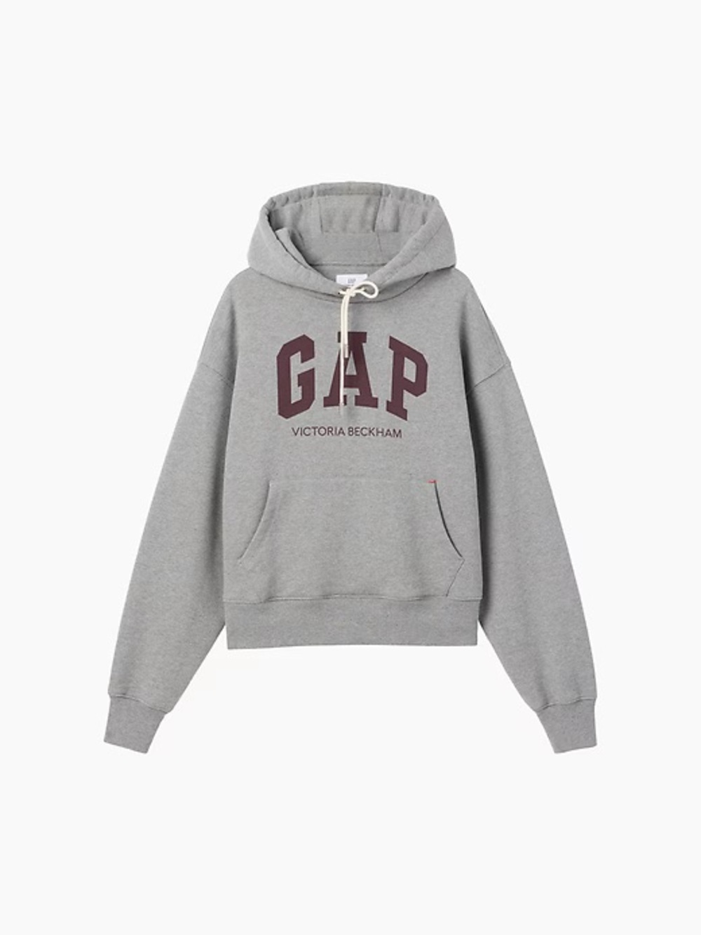 Gap x Victoria Beckham Collection Grey Logo FrenchTerry Hoodie in XL NWT SOLDOUT